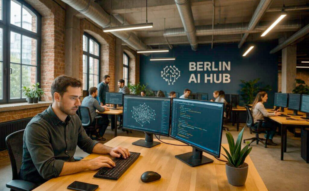 inteligencia artificial, Startups, Alemania, Innovación, Tecnología, Economía alemana, ecosistema emprendedor alemán, Startup-Verband, Verena Pausder, software Alemania, unicornios tecnológicos, innovación Alemania, emprendimientos tecnológicos, capital de riesgo, venture capital Alemania, Hamburgo startups, Berlín startups, IA en Alemania, récord de startups en Alemania, inteligencia artificial impulsa startups, cuántas startups tiene Alemania, ecosistema startup alemán, inversión en startups Alemania