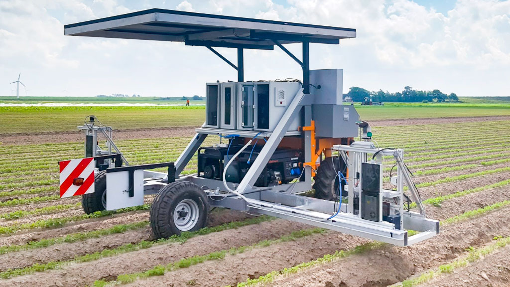 agricultura, Alemania, inteligencia artificial, Robot agrícola, Tecnología láser, Rainer Carstens, Naiture, Innovación, Agricultura de precisión, Malezas, Automatización agrícola, Herbicidas, Agricultura sostenible, Cultivos orgánicos, Robot desmalezador, Innovación agrícola, Cultivo de zanahorias, robot para eliminar malezas, láser para agricultura, agricultura ecológica Alemania, inteligencia artificial agricultura, robot agrícola con láser, desmalezado sin herbicidas, innovación agrícola Alemania, agricultura de precisión