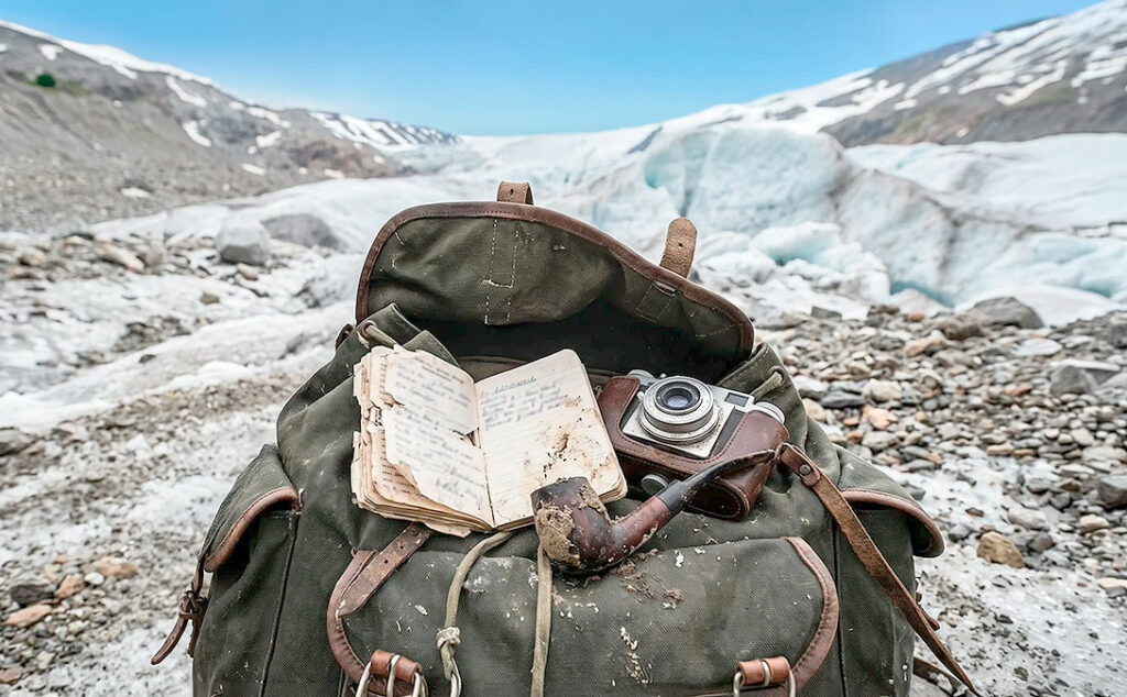 Alpes, Austria, glaciares, glaciar Sulztalferner, mochila perdida 63 años, Alpes austríacos, glaciar en Austria, Tirol austríaco, alpinista 1963, mochila de alpinista, retroceso de los glaciares, deshielo en los Alpes, hallazgo en un glaciar, Policía del Tirol, alpinismo en Austria