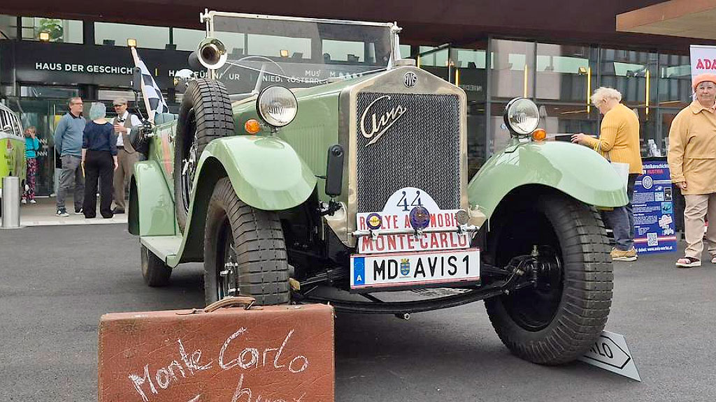 Avis 3, Austria, Montecarlo, Avis Type 3, Mission Monte-Carlo 26, Mission Monte-Carlo 2026, auto austríaco, automóvil austríaco, auto de 100 años, auto histórico de Austria, Montecarlo, Rally de Montecarlo, Rally Monte-Carlo 1926, Robert Krickl, Avis Flugzeug- und Autowerke, Brunn am Gebirge, industria automotriz austríaca, autos clásicos de Austria, restauración de autos históricos, automóvil centenario, Museum Niederösterreich, historia del automóvil en Austria, Avis 3 rumbo a Montecarlo, auto austríaco de 100 años, Avis 3 Rally Montecarlo 1926, Mission Monte-Carlo 26 Austria