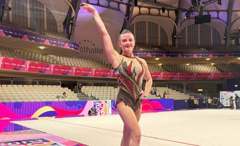 Mundial de gimnasia rítmica, Celeste D’Arcangelo, Frankfurt, Argentina