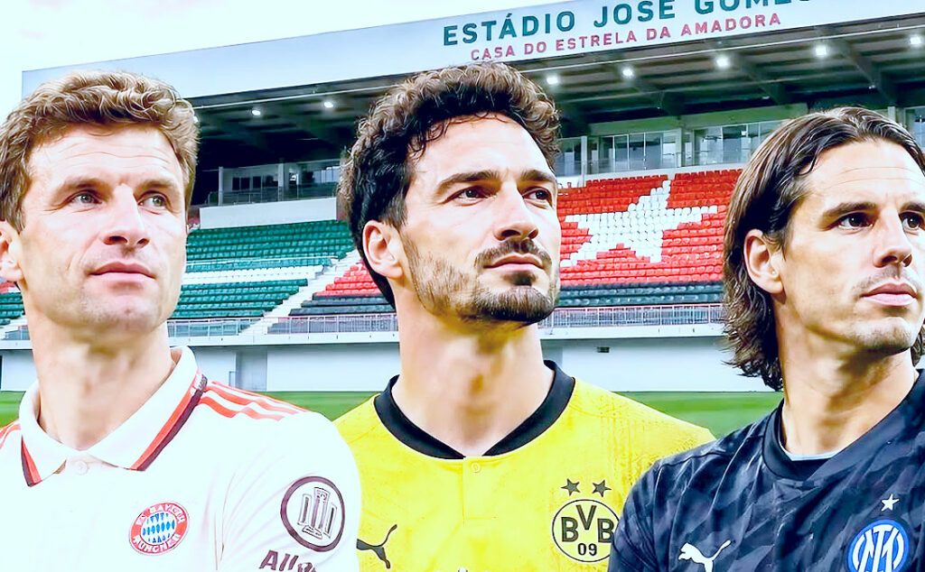 fútbol, Thomas Müller, Mats Hummels, Yann Sommer, Estrela Amadora, Lucas Hernández, Müller Estrela Amadora, Hummels Estrela Amadora, Müller Hummels Portugal, Estrela Amadora inversores, Estrela Amadora 40 millones, inversión fútbol portugués, inversores alemanes Portugal, fútbol portugués, Primeira Liga, Johannes Mösmang, Bayern de Múnich, ADvantage, LEAD, KI Group