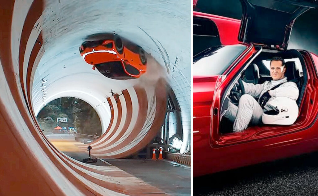 Michael Schumacher, Mercedes-Benz, Autos eléctricos, Mercedes SLS AMG, Voyah Passion S, Voyah Passion S eléctrico, SUV eléctrico chino, Mercedes SLS Schumacher, Schumacher túnel Mercedes, Voyah, Dongfeng, autos eléctricos chinos, Mercedes SLS AMG 2010, Voyah Passion S 637 CV, Xiaomi YU7, mercado automotor chino