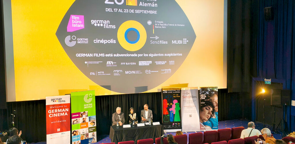 Festival de Cine Alemán, Gustav Wilhelmi, Filmbüro Latam, 26º Festival de Cine Alemán, Gustav Wilhelmi, Filmbüro Latam, cine alemán en Argentina, Goethe-Institut Buenos Aires, German Films, Friso Maecker, Yael Tujsnaider, Festival de Cine Alemán 2026, Cinépolis Recoleta, películas alemanas en Buenos Aires, El hombre que se desvanece, cine alemán contemporáneo.