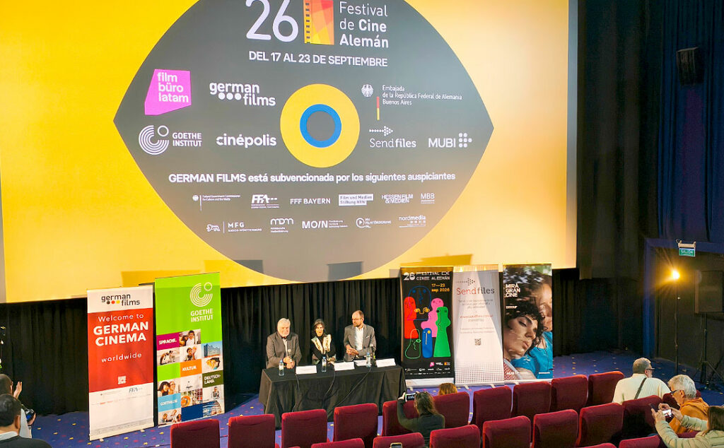 Festival de Cine Alemán, Gustav Wilhelmi, Filmbüro Latam, 26º Festival de Cine Alemán, Gustav Wilhelmi, Filmbüro Latam, cine alemán en Argentina, Goethe-Institut Buenos Aires, German Films, Friso Maecker, Yael Tujsnaider, Festival de Cine Alemán 2026, Cinépolis Recoleta, películas alemanas en Buenos Aires, El hombre que se desvanece, cine alemán contemporáneo.