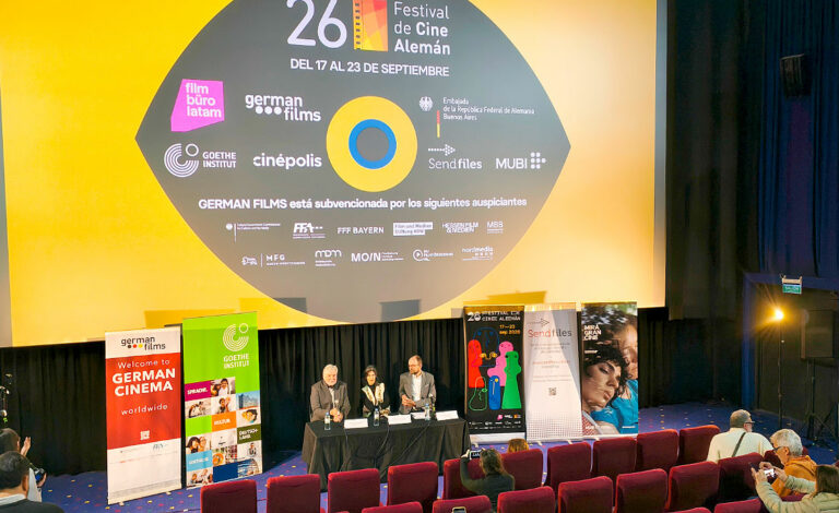 Festival de Cine Alemán, Gustav Wilhelmi, Filmbüro Latam, 26º Festival de Cine Alemán, Gustav Wilhelmi, Filmbüro Latam, cine alemán en Argentina, Goethe-Institut Buenos Aires, German Films, Friso Maecker, Yael Tujsnaider, Festival de Cine Alemán 2026, Cinépolis Recoleta, películas alemanas en Buenos Aires, El hombre que se desvanece, cine alemán contemporáneo.