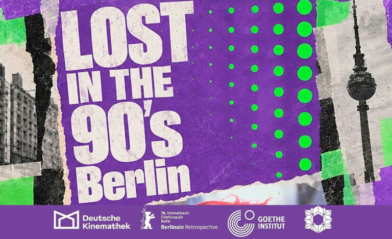 Goethe-Institut Buenos Aires, cine, reunificación alemana, Sala Lúcida, Corre Lola corre, Tom Tykwer, Franka Potente, Jeanine Meerapfel, reunificación alemana, Berlín años 90, cine alemán años 90, Deutsche Kinemathek, Festival de Cine de Berlín, Berlinale, cine sobre la reunificación alemana, Berlín estación de Friedrichstrasse 1990, ciclo de cine alemán Buenos Aires.