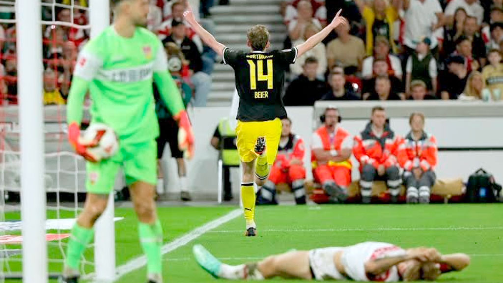 Bundesliga, fútbol alemán, Bayern Múnich, Borussia Dortmund, RB Leipzig, Werder Bremen, Hamburger SV, Hamburgo, Mainz 05, Hoffenheim, Borussia Mönchengladbach, Gladbach, Stuttgart, Leverkusen, Colonia, 1. FC Köln, Frankfurt, Unión Berlín, Friburgo, Freiburg, Augsburgo, Augsburg, Schalke 04, Paderborn, Elversberg, Martín Demichelis, Bundesliga Fecha 4 de la temporada 2026/27, resultados Bundesliga, previa Bundesliga, resumen Bundesliga