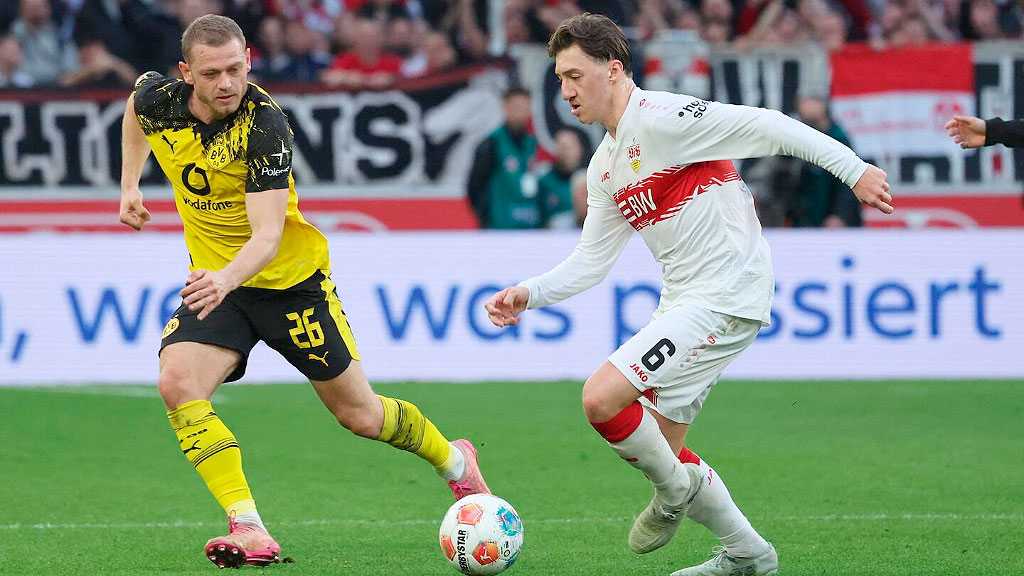 Bundesliga, fútbol alemán, Bayern Múnich, Borussia Dortmund, RB Leipzig, Werder Bremen, Hamburger SV, Hamburgo, Mainz 05, Hoffenheim, Borussia Mönchengladbach, Gladbach, Stuttgart, Leverkusen, Colonia, 1. FC Köln, Frankfurt, Unión Berlín, Friburgo, Freiburg, Augsburgo, Augsburg, Schalke 04, Paderborn, Elversberg, Martín Demichelis, Bundesliga Fecha 4 de la temporada 2026/27, resultados Bundesliga, previa Bundesliga, resumen Bundesliga