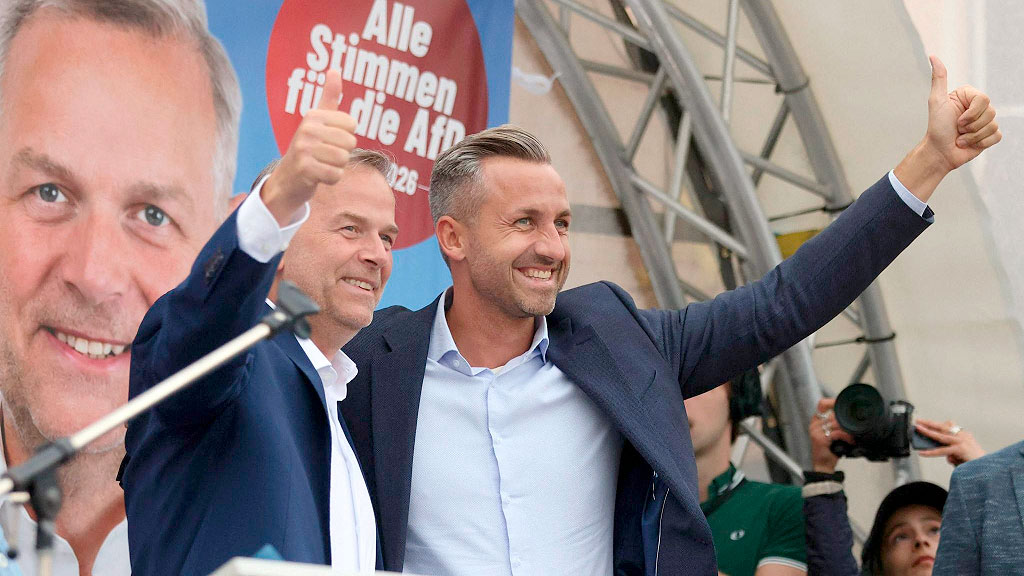 CDU, AfD, Friedrich Merz, elecciones Alemania 2026, CDU, AfD, Mecklemburgo-Pomerania Occidental, elecciones Berlín 2026, Die Linke, Manuela Schwesig, crisis CDU, Friedrich Merz CDU, elecciones regionales Alemania, AfD Mecklemburgo-Pomerania Occidental, Die Linke Berlín, gobierno alemán, coaliciones Alemania.