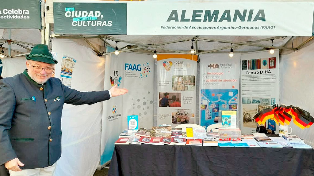 FAAG, BA Celebra las Colectividades, comunidad argentino-germana, Federación de Asociaciones Argentino-Germanas, comunidad alemana en Argentina, colectividades Buenos Aires, Avenida de Mayo, Día de las Colectividades, Embajada de Alemania en Argentina, Thomas Konrad, Federación Argentina de Colectividades, Centro DIHA, Hogar María Luisa, Bayern Verein, Zapateadores Bávaros, Oktoberfest Buenos Aires.
