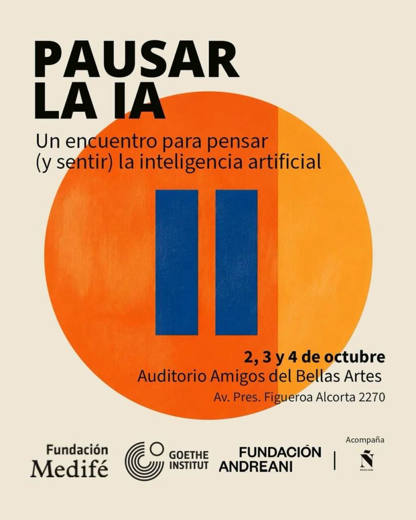 Inteligencia artificial, Goethe-Institut, Buenos Aires, Pausar la IA