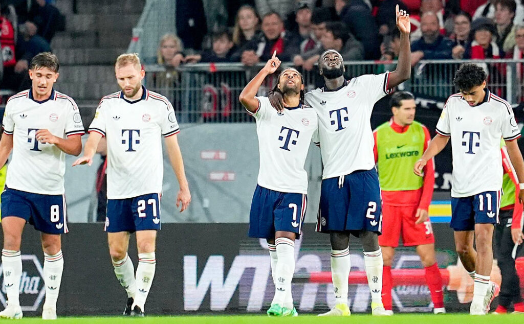 Bundesliga, fútbol alemán, Bayern Múnich, Borussia Dortmund, RB Leipzig, Werder Bremen, Hamburger SV, Hamburgo, Mainz 05, Hoffenheim, Borussia Mönchengladbach, Gladbach, Stuttgart, Leverkusen, Colonia, 1. FC Köln, Frankfurt, Unión Berlín, Friburgo, Freiburg, Augsburgo, Augsburg, Schalke 04, Paderborn, Elversberg, Martín Demichelis, Bundesliga Fecha 7 de la temporada 2026/27, resultados Bundesliga, previa Bundesliga, resumen Bundesliga