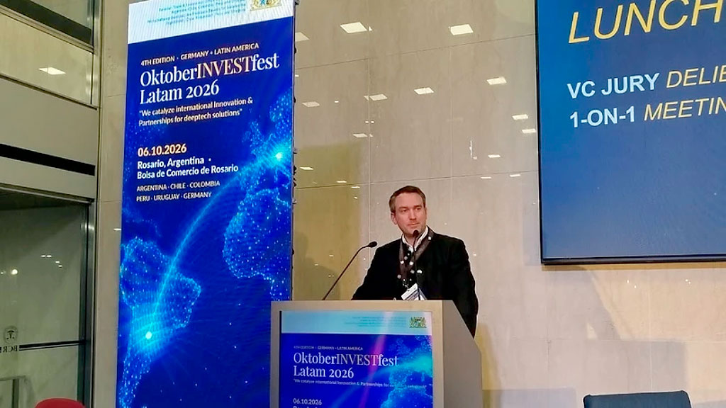 Argentinien, Bayern, Start-ups, Rosario Start-ups, Bayern Argentinien, deutsche Investoren Argentinien, Deeptech Lateinamerika, Start-ups Lateinamerika, OktoberINVESTfest Latam, Venture Capital Argentinien, deutsche Investoren Rosario, Bayern Lateinamerika, UnternehmerTUM Lateinamerika, PolyMera, Biotechnologie Lateinamerika, Agtech Argentinien, BCR Innova, deutsch-argentinische Wirtschaftsbeziehungen