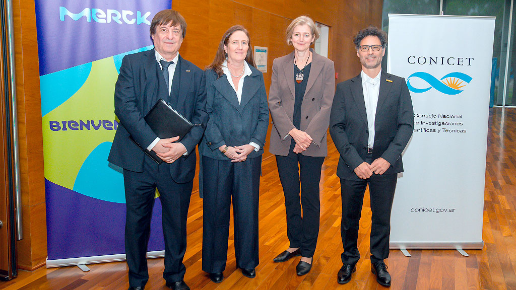 Merck, CONICET, cooperación argentino-alemana, Innovación en Ciencias de la Salud, ciencia argentina, cooperación argentino-alemana, Argentina Alemania ciencia, investigación científica Argentina, innovación en salud, Mariano Fernández Corazza, Héctor Ramiro Quintá, Hospital Alemán, Catalina Cullas, Daniel Salamone, Marcelo Ponte, epilepsia farmacorresistente, lesiones medulares, NViES, tecnología médica, investigación en salud, transferencia tecnológica, innovación científica, CONICET Merck, Premio de Innovación en Ciencias de la Salud